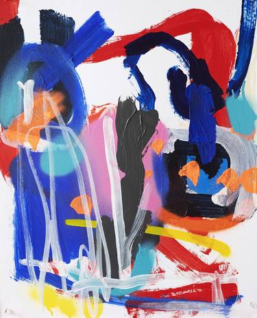 Original Street Art Abstract Painting by Jon Petro