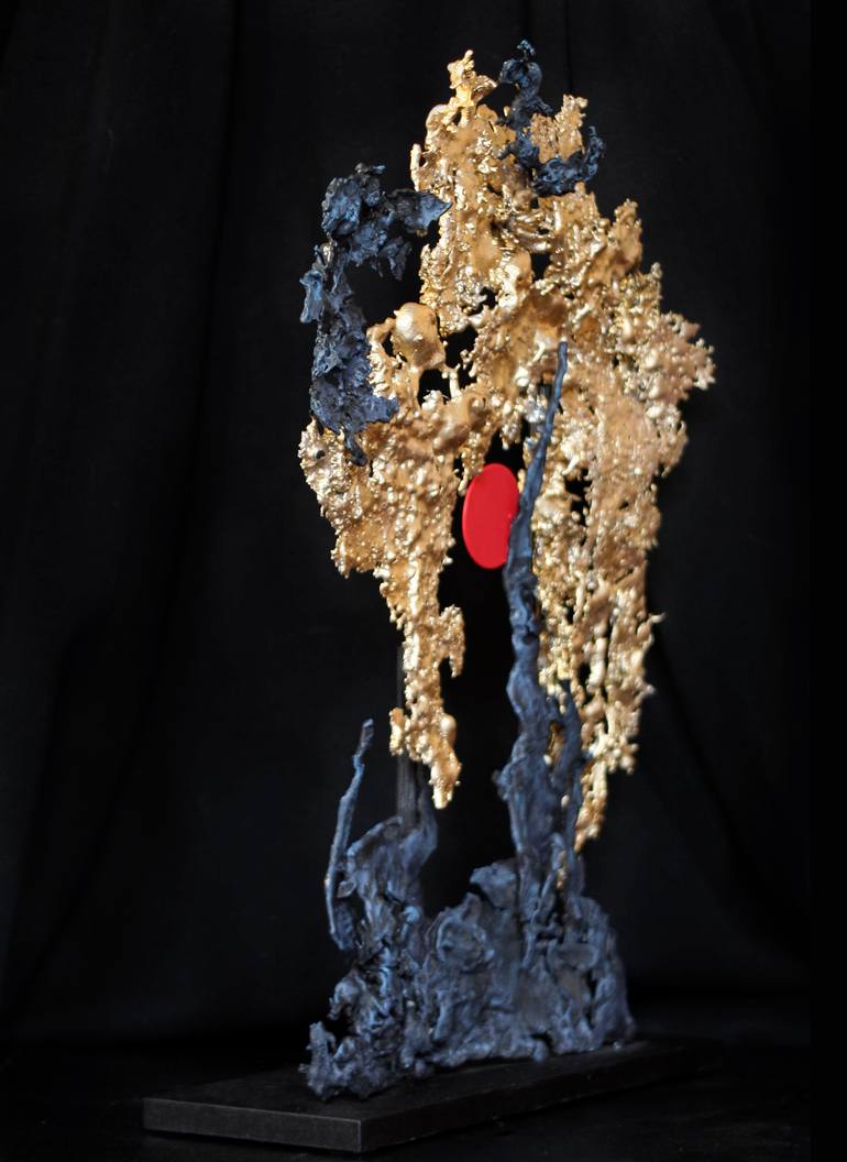 Original Abstract Nature Sculpture by Anastasiia Protsenko