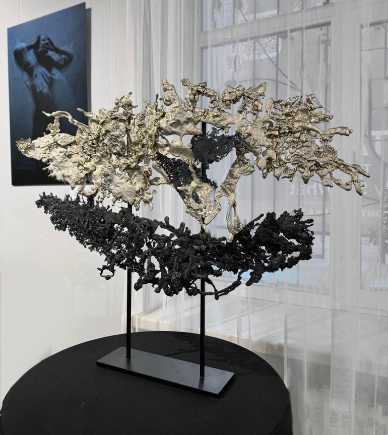 Original Baroque Abstract Sculpture by Anastasiia Protsenko