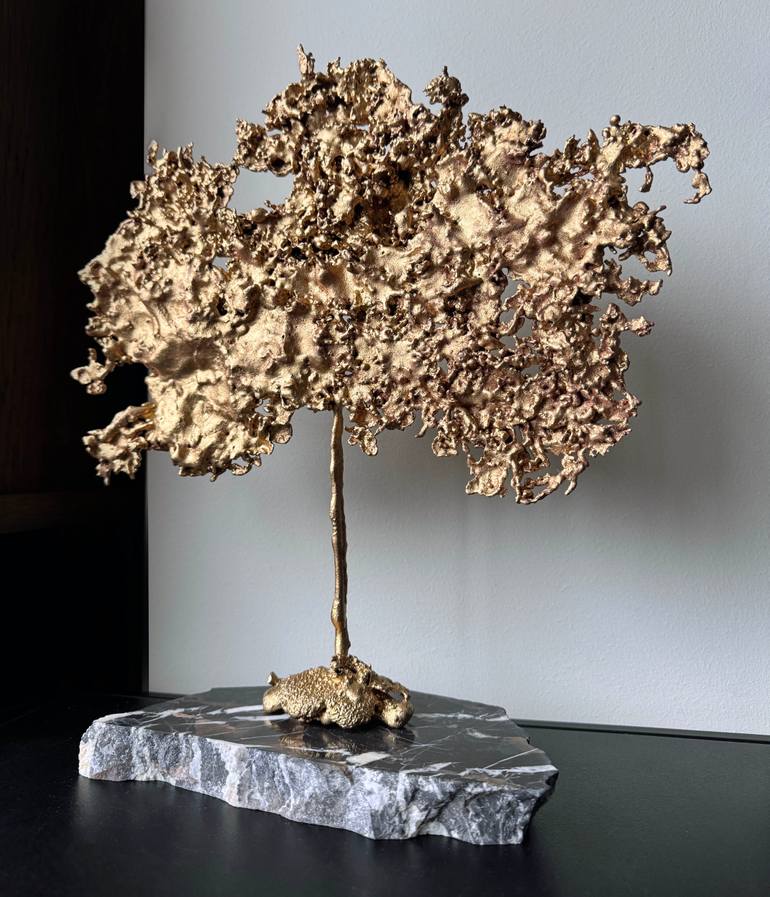 Original Baroque Abstract Sculpture by Anastasiia Protsenko