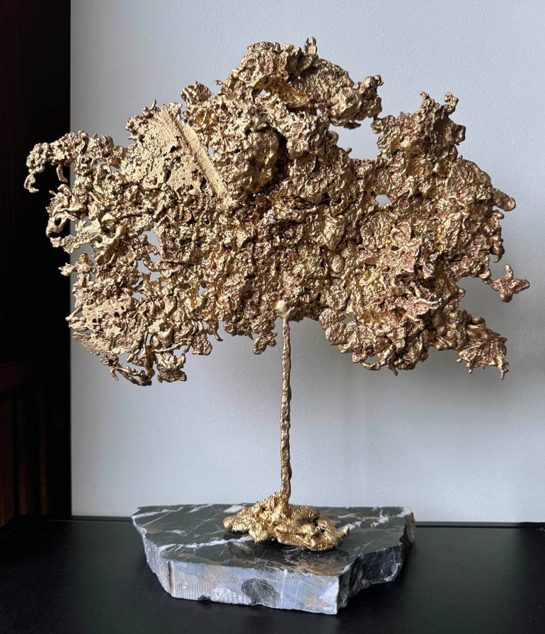 Original Baroque Abstract Sculpture by Anastasiia Protsenko