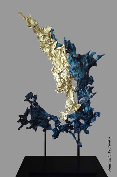 Original Modern Abstract Sculpture by Anastasiia Protsenko