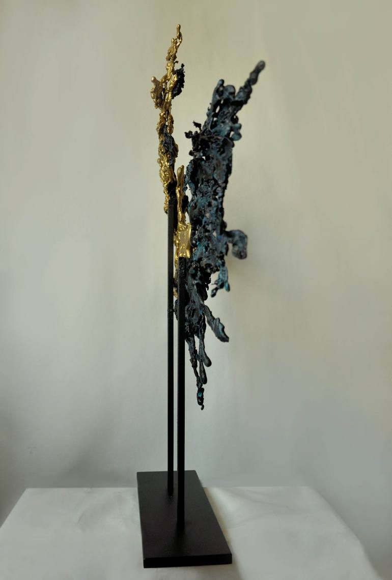 Original Modern Abstract Sculpture by Anastasiia Protsenko