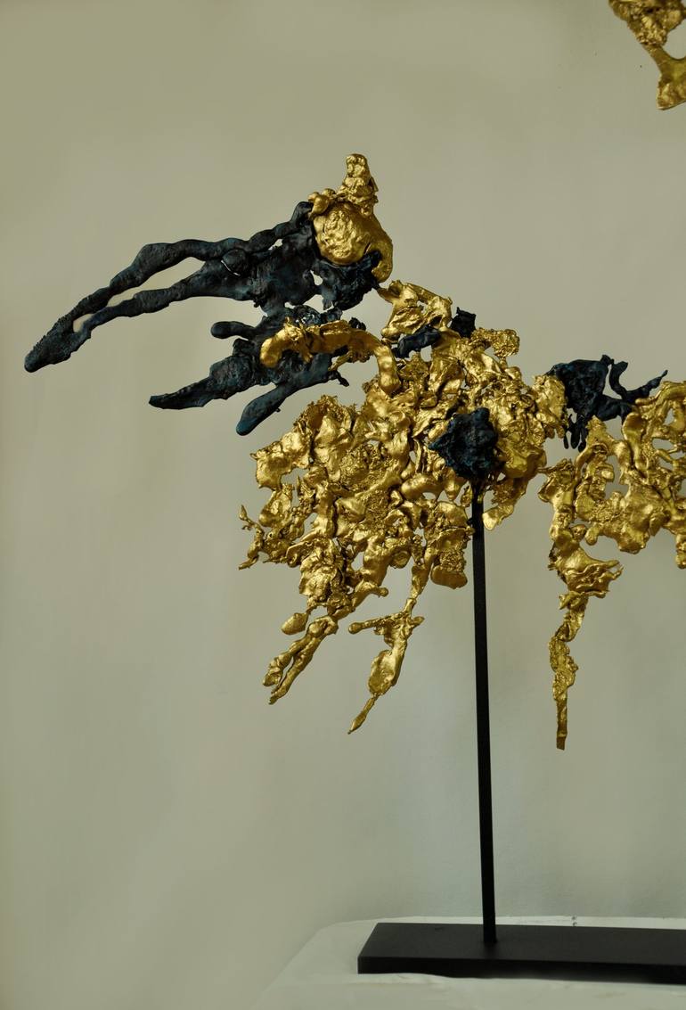 Original Abstract Fantasy Sculpture by Anastasiia Protsenko