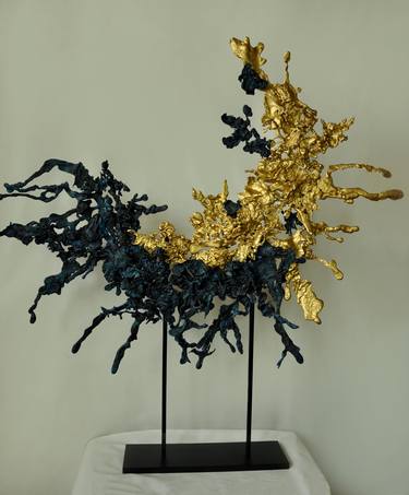 Original Impressionism Abstract Sculpture by Anastasiia Protsenko