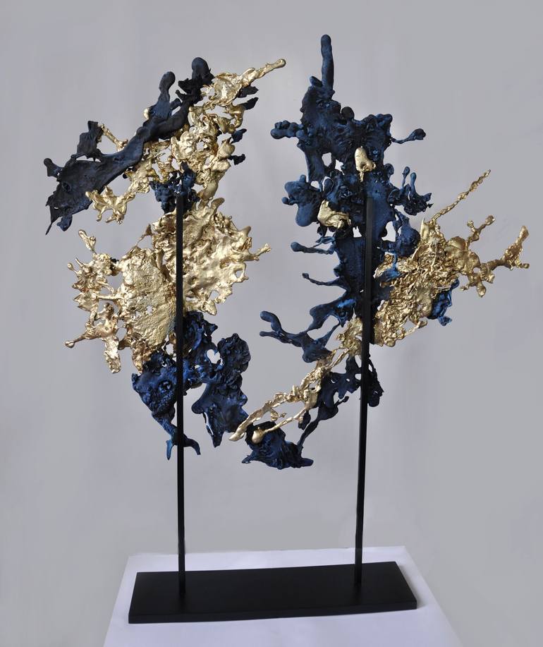 Original Impressionism Abstract Sculpture by Anastasiia Protsenko