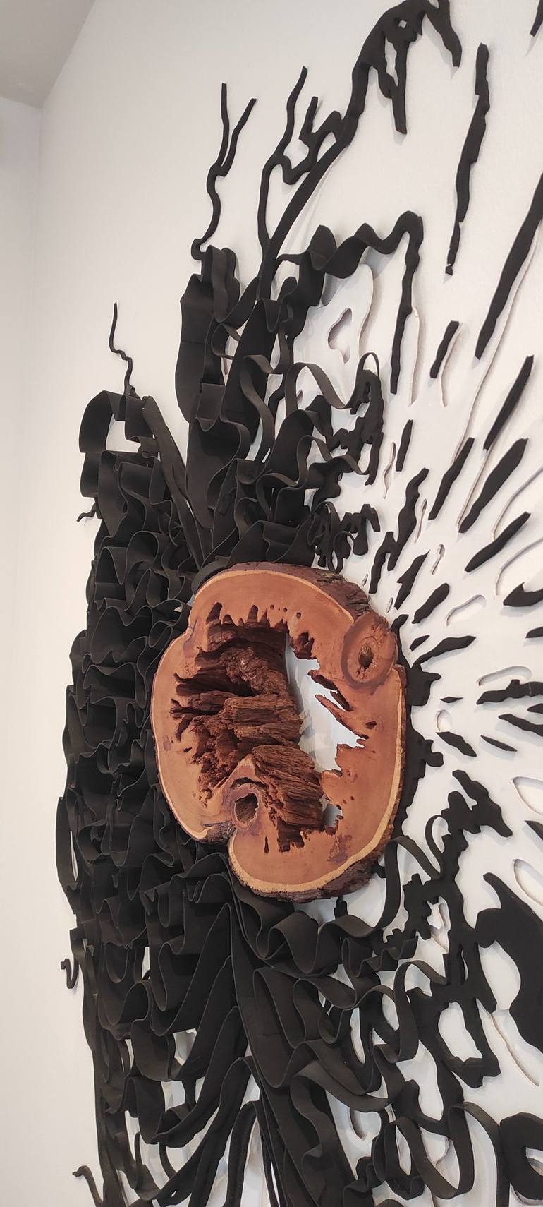 Original Art Deco Abstract Installation by Katia Della Fonte