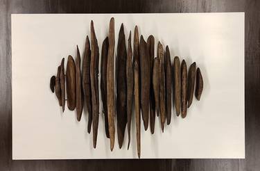 Original Minimalism Abstract Sculpture by Katia Della Fonte