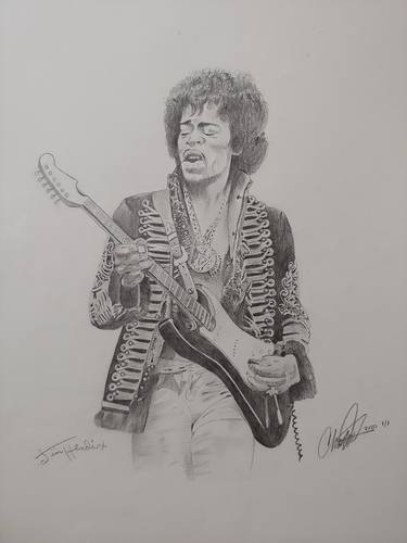 Jimi Hendrix Drawing thumb