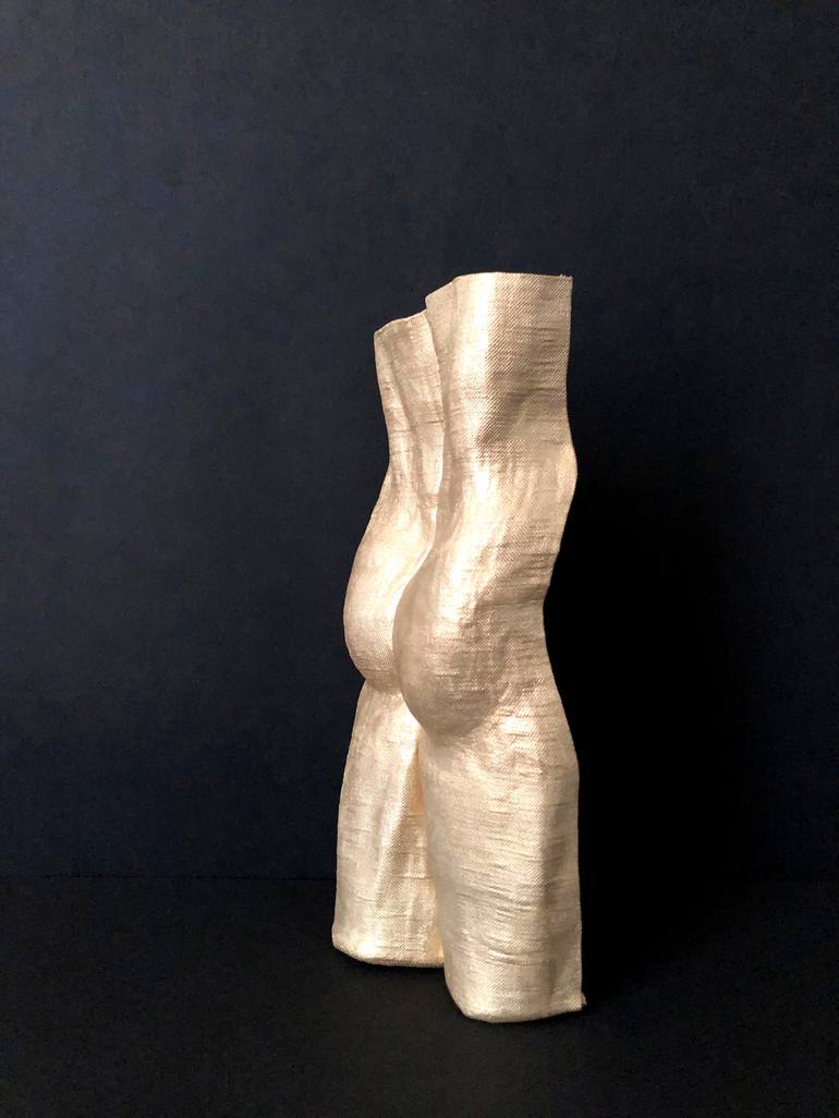 Original Figurative Nude Sculpture by Gavin Tu