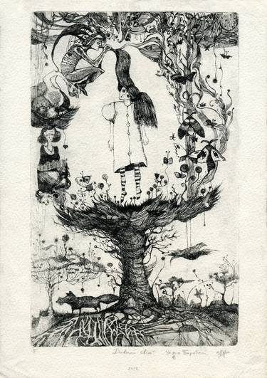 Print of Fantasy Drawings by Uliana Barabash