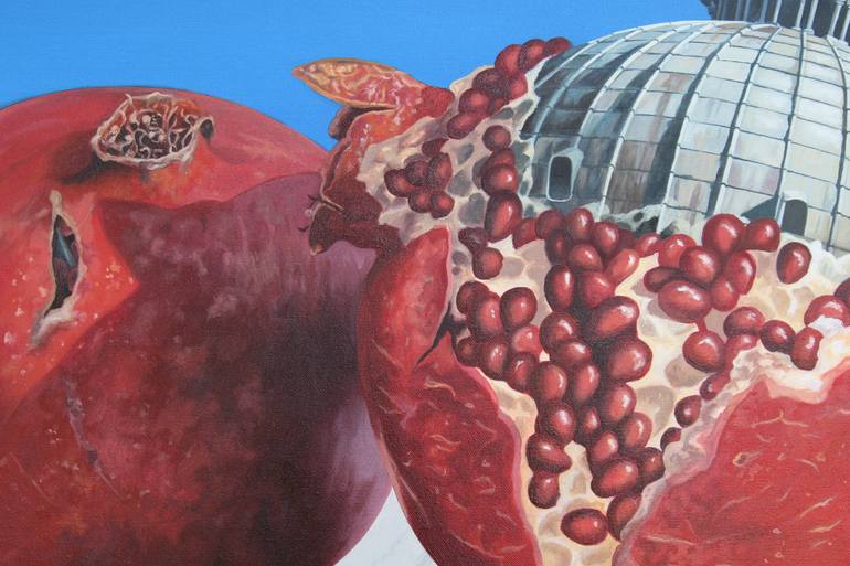 Original Figurative Landscape Painting by Katia Scotti