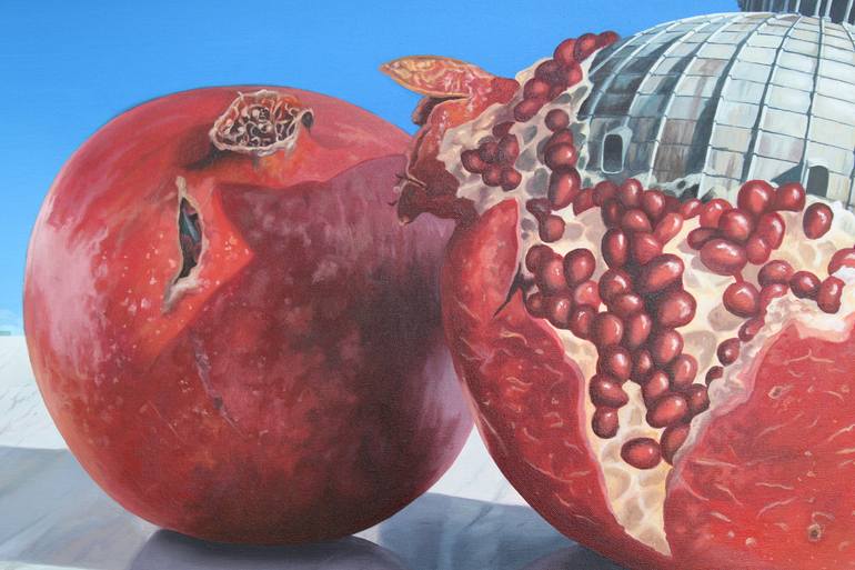 Original Figurative Landscape Painting by Katia Scotti