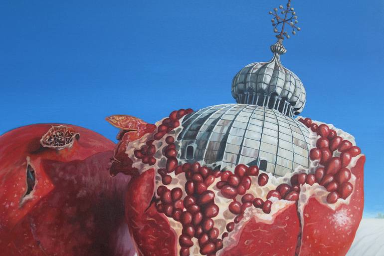 Original Figurative Landscape Painting by Katia Scotti