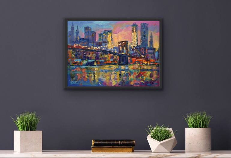 Original Fine Art Cities Painting by Natalya Savenkova