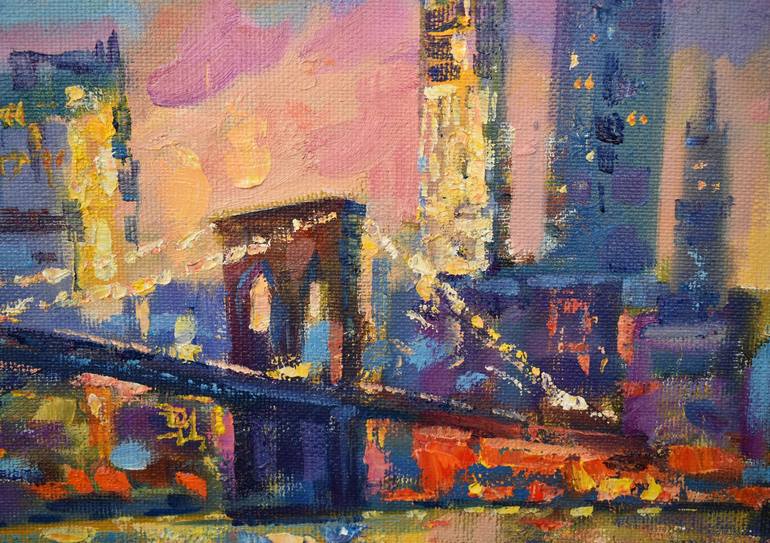 Original Fine Art Cities Painting by Natalya Savenkova