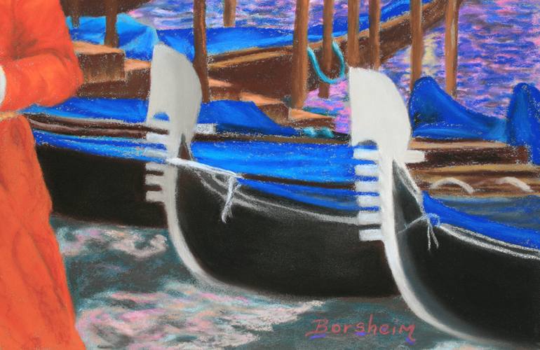 Original Contemporary Travel Painting by Kelly Borsheim