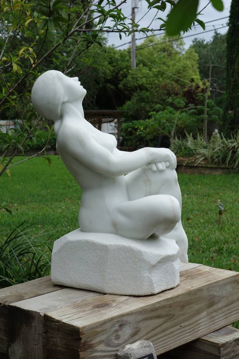 Original Impressionism Women Sculpture by Kelly Borsheim