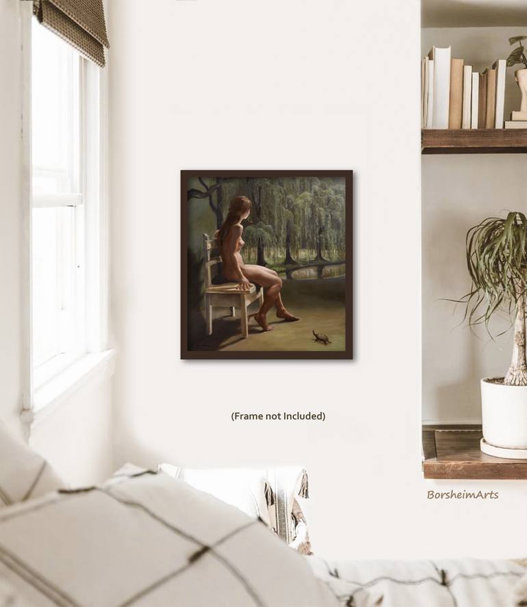 Original Realism Nude Painting by Kelly Borsheim