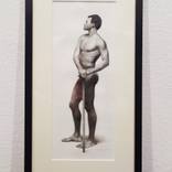 Joshua ~ Figure Drawing by Kelly Borsheim