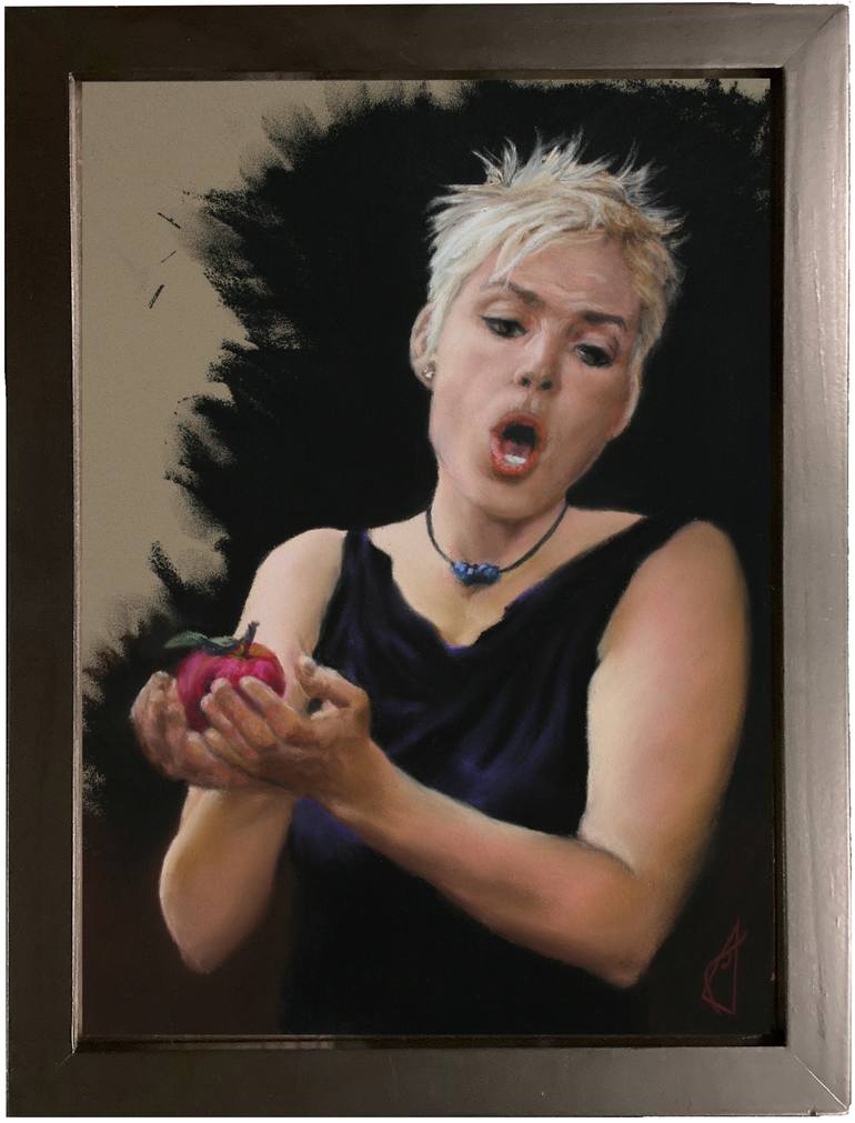 Original Realism People Drawing by Kelly Borsheim