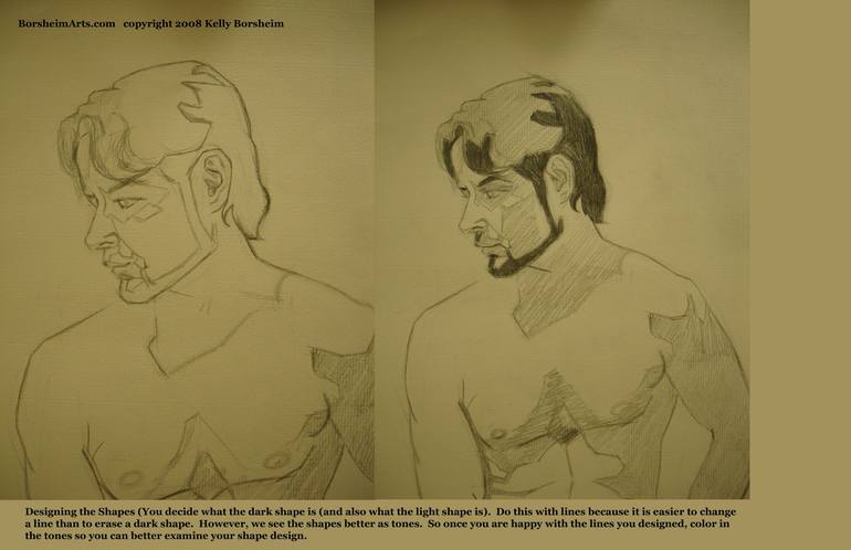 Original Figurative Men Drawing by Kelly Borsheim