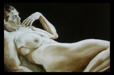 Original Figurative People Paintings by Kelly Borsheim