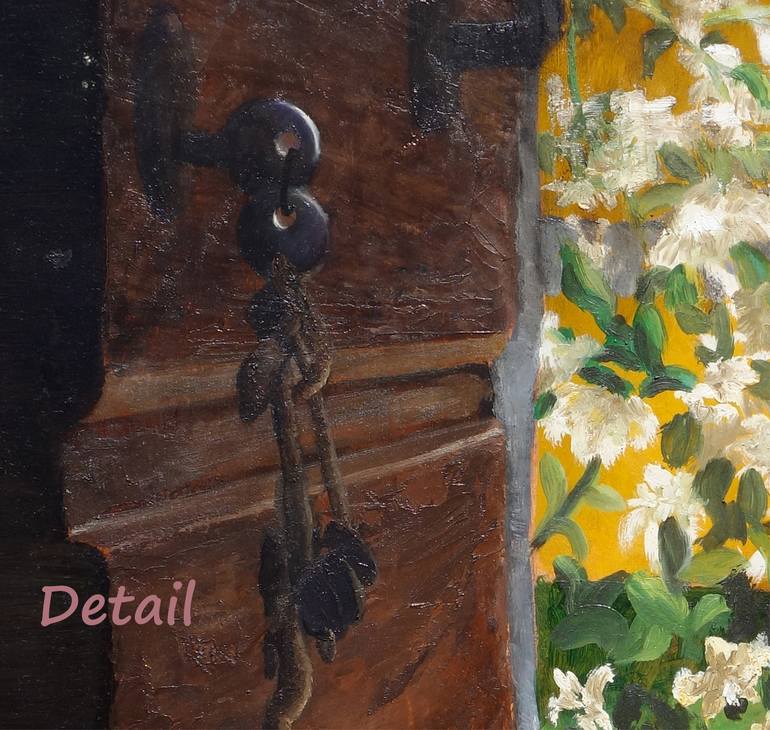 Original Documentary Home Painting by Kelly Borsheim