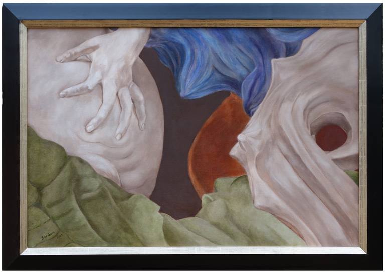 Original Figurative Abstract Paintings by Kelly Borsheim