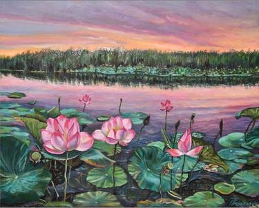 Original Fine Art Nature Painting by Natasha Malenkova