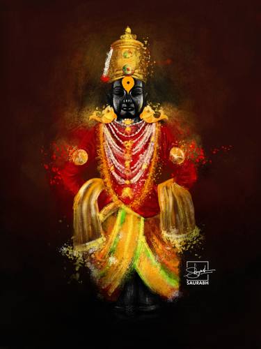 Print of Fine Art Religious Paintings by Shreyansh Saurabh