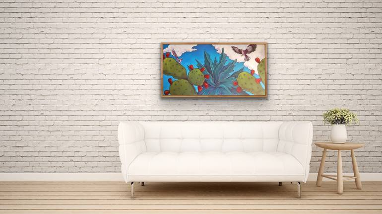 Original Expressionism Botanic Painting by Debbie Carroll