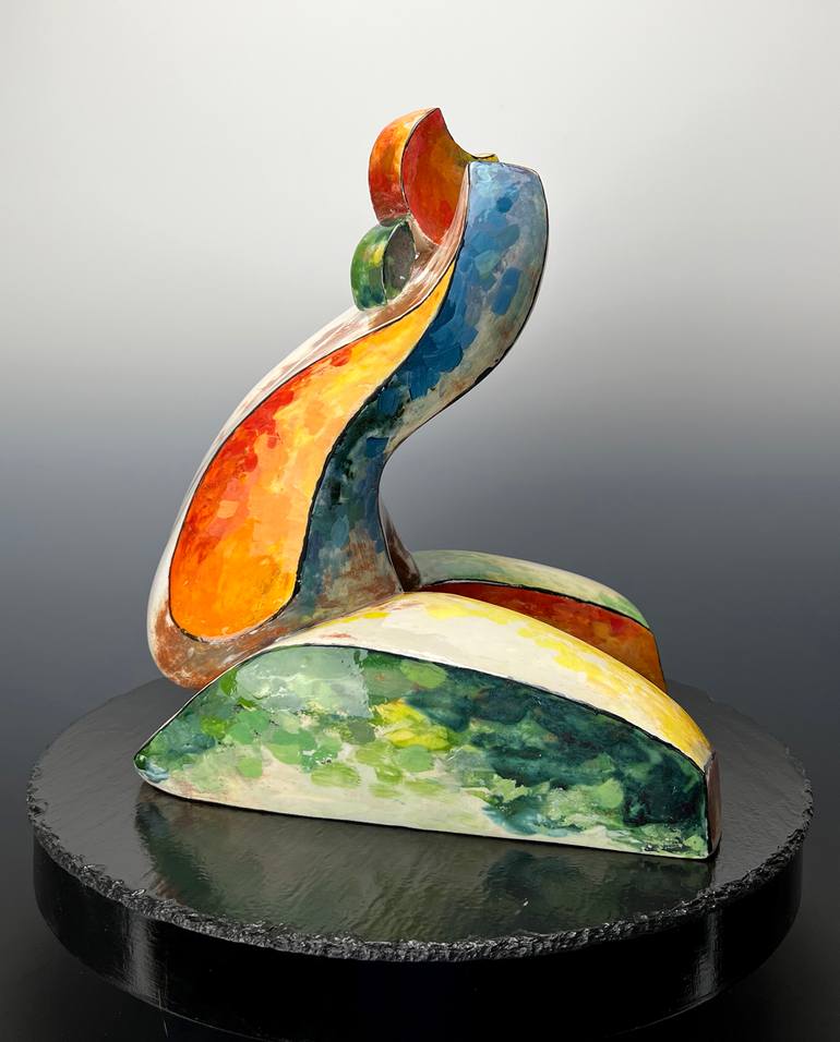 Original Abstract Expressionism Body Sculpture by Vera Smiley