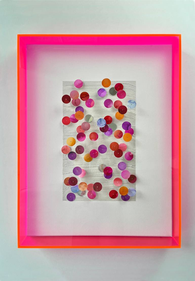 Original Contemporary Abstract Mixed Media by Julie Pelaez