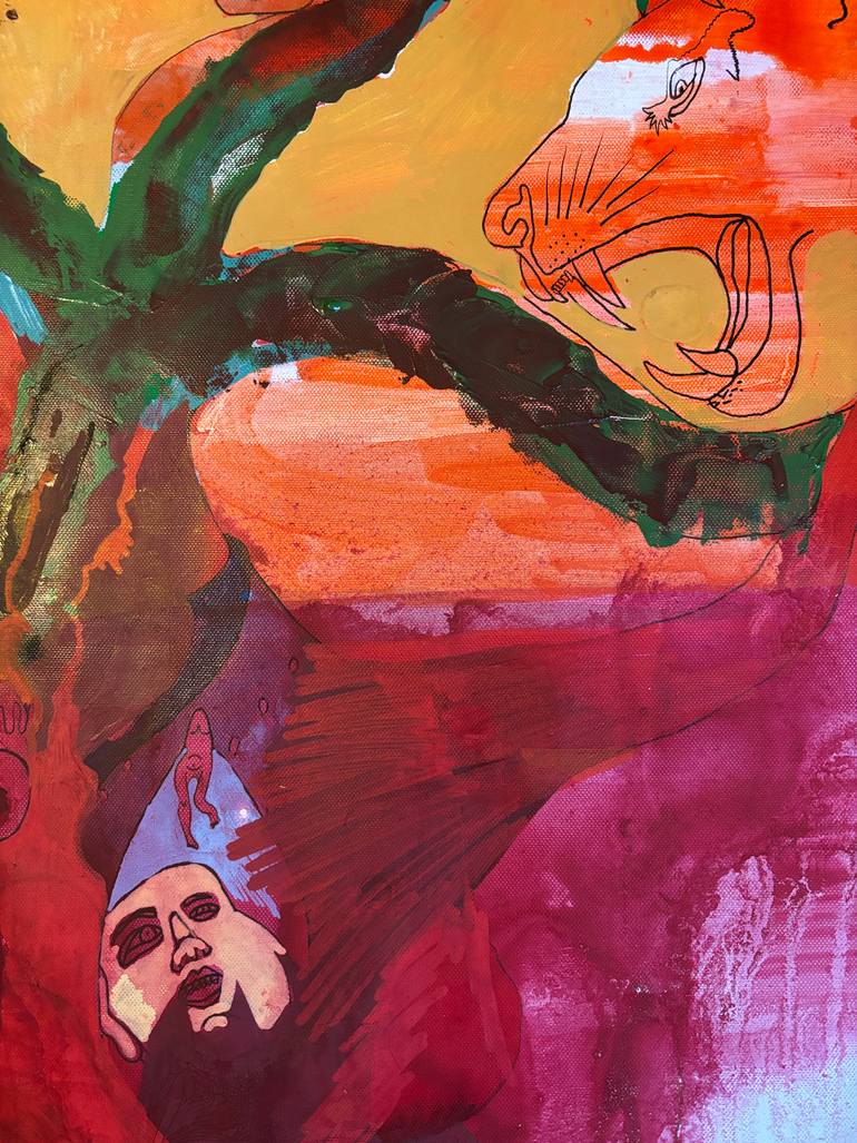 Original Abstract Painting by Julie Janicek