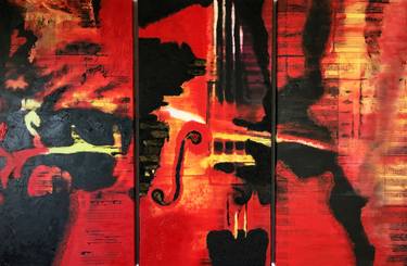 Original Abstract Expressionism Music Paintings by Studio Paiman