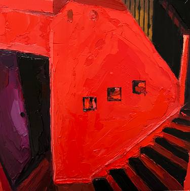 Original Abstract Expressionism Abstract Painting by Evan Wilson