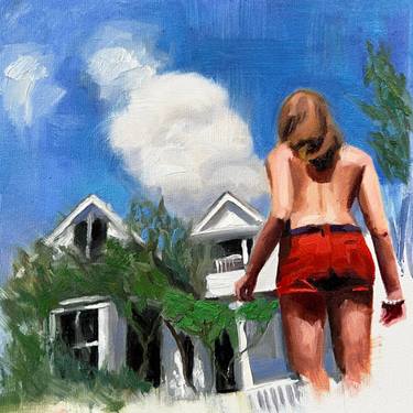 Original Impressionism Cinema Painting by Evan Wilson