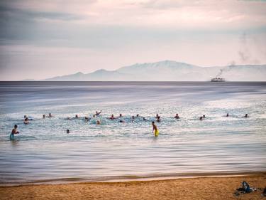 Print of Impressionism Beach Photography by Alec Moustris