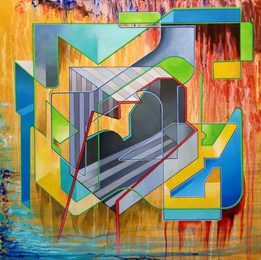 Print of Abstract Geometric Paintings by Oliver Perry