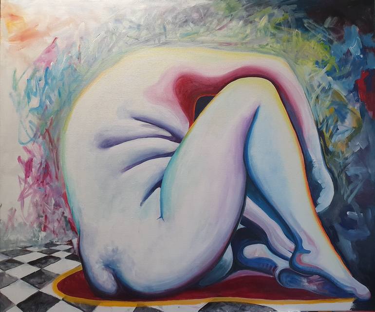 Print of Abstract Expressionism Body Paintings by Oliver Perry