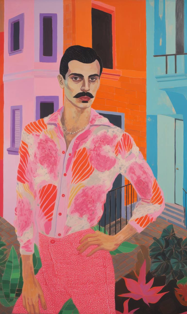 Original Modernism Pop Culture/Celebrity Collage by Miriam Hart