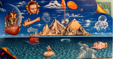 Print of Surrealism Culture Paintings by Anatolii Podufalov