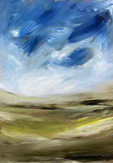 Original Abstract Expressionism Landscape Paintings by Lesley-Anne Doole