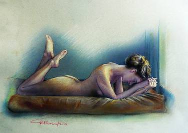 Print of Nude Drawings by Rafael Plessas