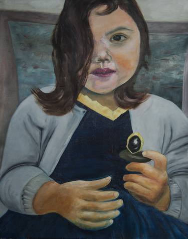 Original Portraiture Children Paintings by Luna Elstir