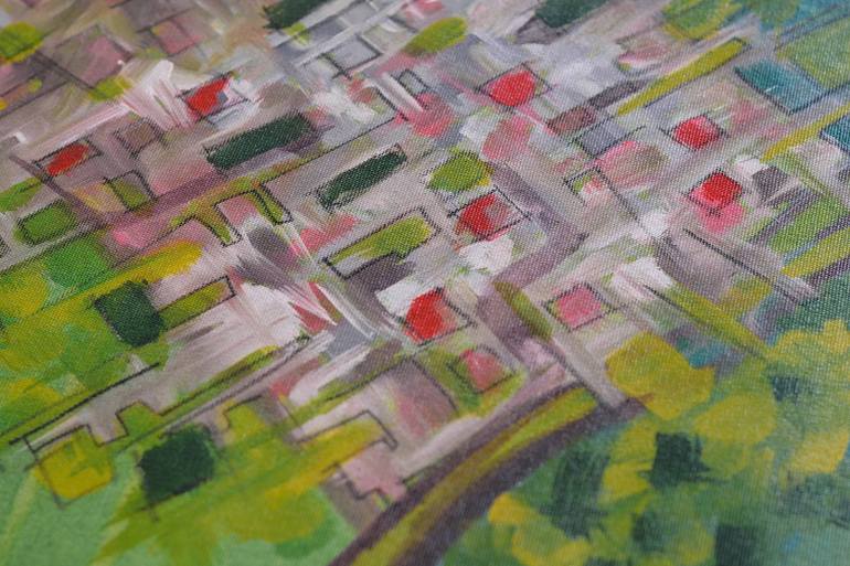 Original Abstract Expressionism Abstract Painting by Elisa Bernal
