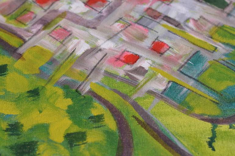 Original Abstract Expressionism Abstract Painting by Elisa Bernal