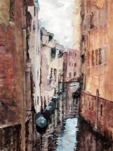 Print of Figurative Cities Paintings by Jorge Castillo