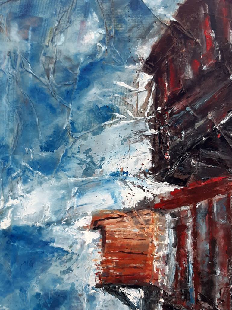 Original Figurative Cities Mixed Media by Jorge Castillo